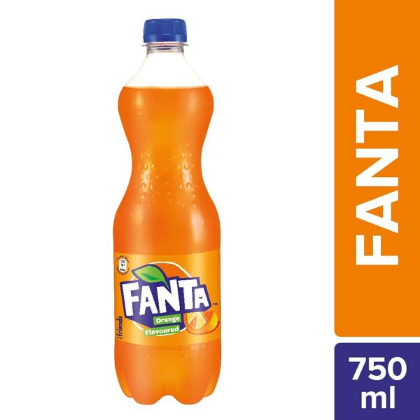 Fanta Carbonated Soft Drink Pet Bottle 750ml