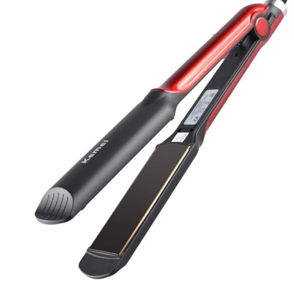 Kamei Hair Straightener KM-531 Family-Friendly Hair Styling with Powerful Motor & Steel Blades | Perfect Kemei Hair Straightener for Women! - Image 4