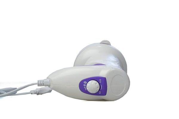 Lavish Ayurveda Electric Kansa Vati Massager with Bronze Bowl for Feet (White & Purple) - Elevate Your Wellness with Lavish Design and Effective Foot Therapy (Kansya Vatki Foot Massager) - Image 3