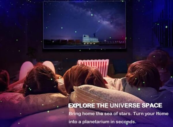 Toy Imagine Astronaut Galaxy Projector Night Lamp for Kids Toys Nebula Light Colorful Projection Robot Birthday Gift for Kid Adults Baby - Image 6