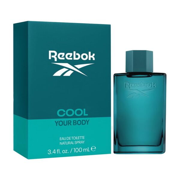 Reebok Cool Your Body Perfumes Men's Eau De Toilette, 100ml With Spray Male Fragrance - Fresh