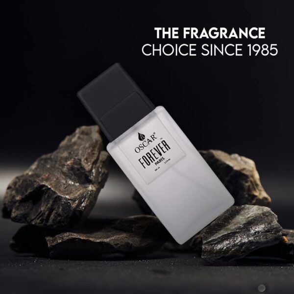 Oscar Forever Paris Black | Long Lasting Perfume for Men | Woody Aromatic Fragrance| Notes of Amber, White Musk | 100ml | Original Forever Paris Perfume