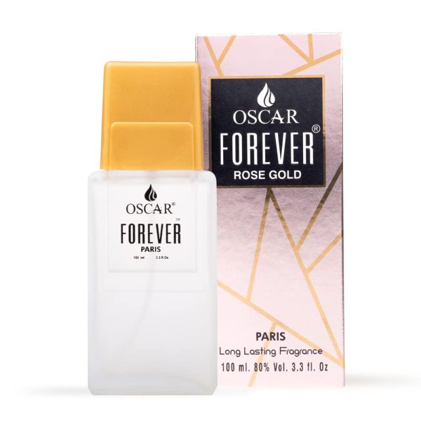 Oscar Forever Rose Gold | Aromatic Fougere Fragrance | Long Lasting Perfume For Women | 100ml