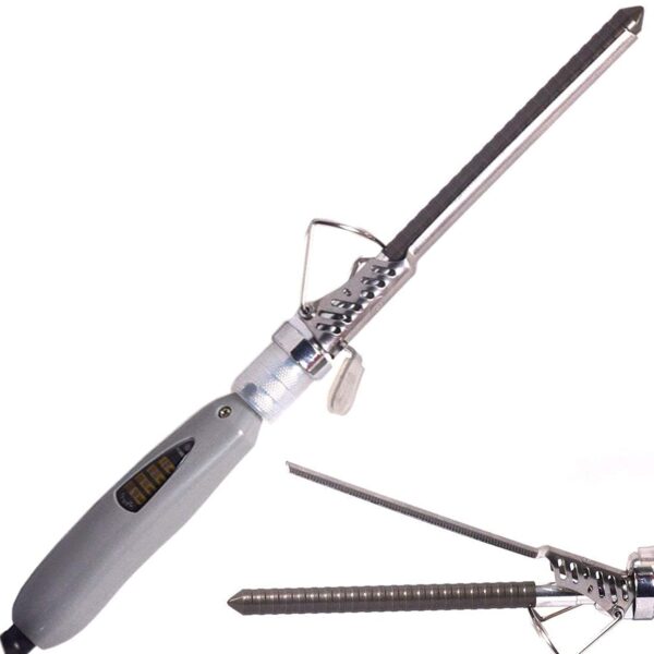 Veentus Professional Hair Curler Iron Rod Brush Styler for Women Professional Hair Curler Tong with Machine Stick and Rolle (Silver) - Image 7