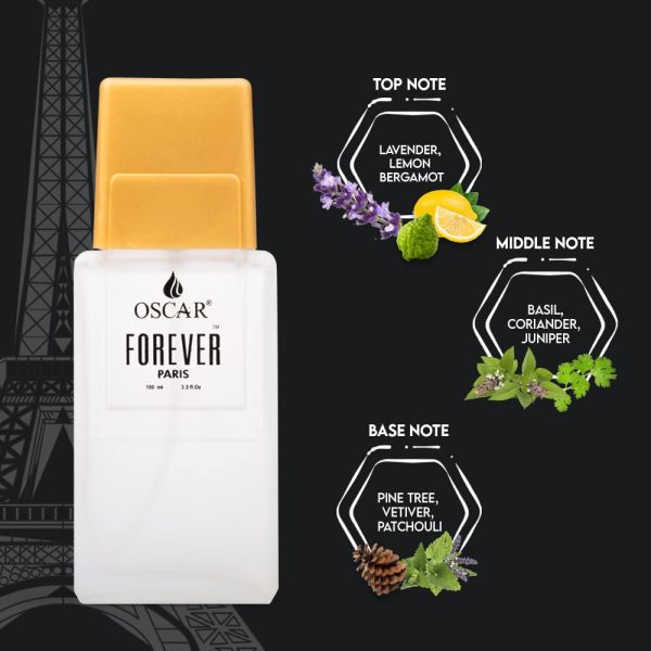 Oscar Forever Rose Gold | Aromatic Fougere Fragrance | Long Lasting Perfume For Women | 100ml - Image 5