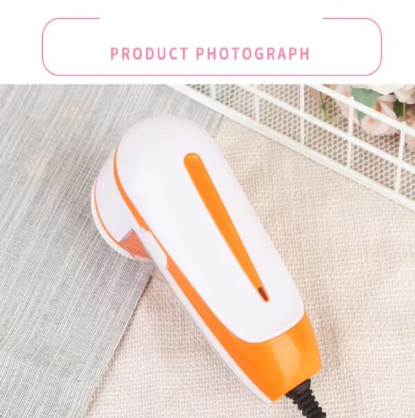 anian Nova Electric Lint Remover with Rotary Sharp Blades, White and Orange, for Clothes, Furniture and Fabrics Nova Lint Remover for Clothes Fabric Cleaner for Woolen Clothes 1 Year Warranty - Image 8