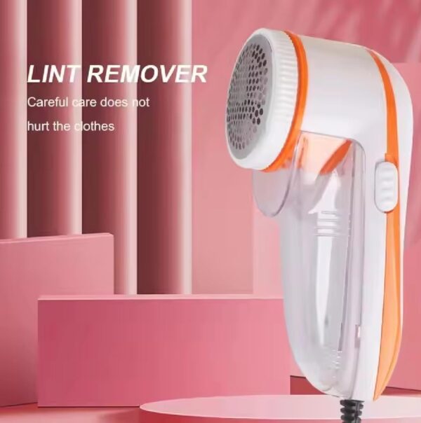 anian Nova Electric Lint Remover with Rotary Sharp Blades, White and Orange, for Clothes, Furniture and Fabrics Nova Lint Remover for Clothes Fabric Cleaner for Woolen Clothes 1 Year Warranty - Image 7