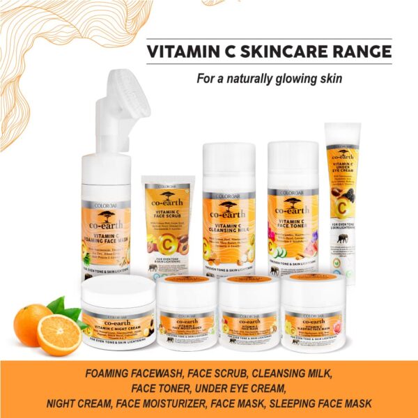 Colorbar Co-earth Vitamin C Foam wash 150ml I Promotes bright, radiant & even-toned complexion I Hydrates, softens & smoothens skin - Image 8