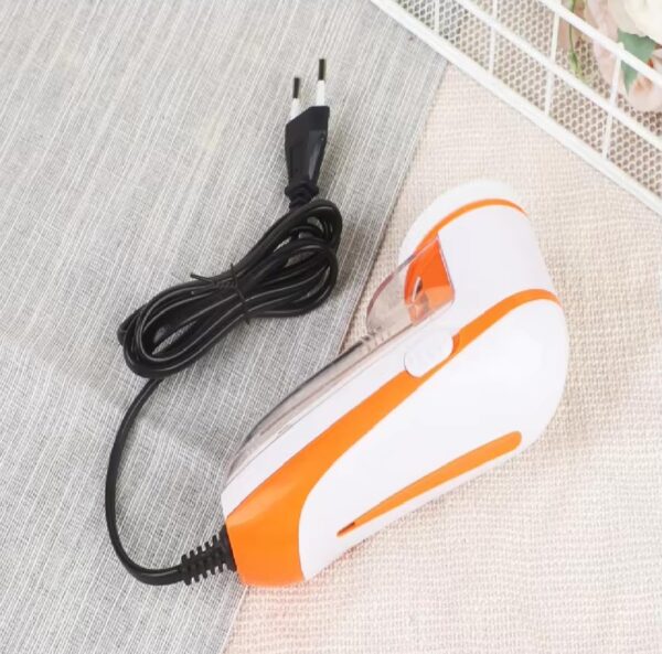 anian Nova Electric Lint Remover with Rotary Sharp Blades, White and Orange, for Clothes, Furniture and Fabrics Nova Lint Remover for Clothes Fabric Cleaner for Woolen Clothes 1 Year Warranty - Image 4
