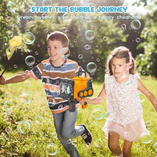 Euphoria Toys Party Bubble Machine,Bubble Maker for Kids,Bubble Toy for Indoor Outdoor Birthday Party, Gifts for Boys/Girls - Image 3