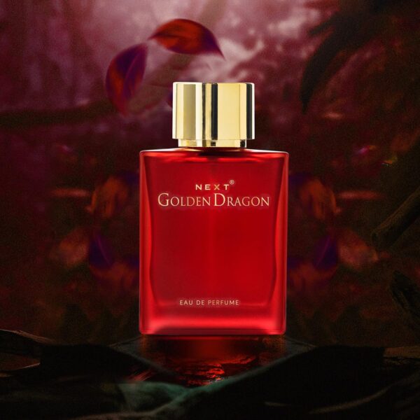 Next Care Premium Long Lasting Luxury 100ml perfume for Men & Women (Golden Dragon) - Image 2