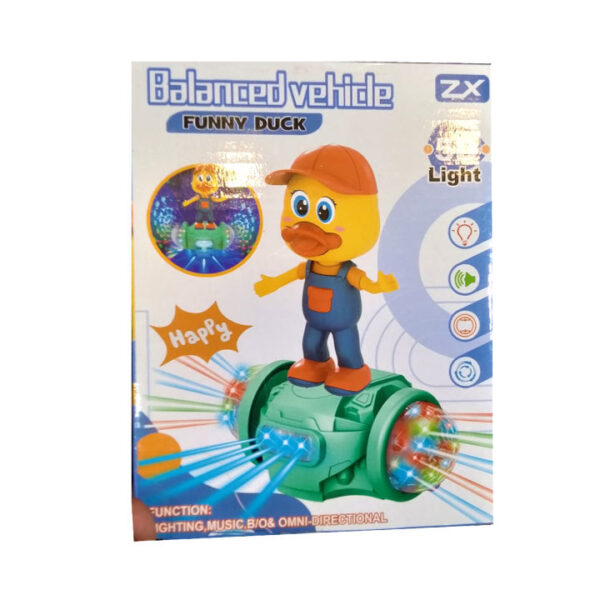 Balance Vehicle Funny Duck Toy Light Music Toy For KIds Battery Operated Toy - Image 2
